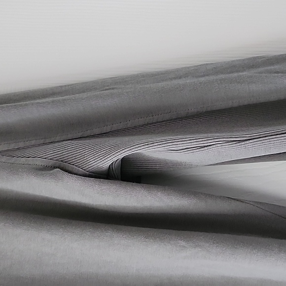 UpWest Mens Long Sleeve Crewneck 100% Cotton Sage Green Ribbed Size M - Picture 3 of 7